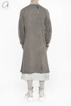 BORIS BIDJAN SABERI Midi Shirt SS22 SHIRT2 F1505F+F035 Charcoal Grey